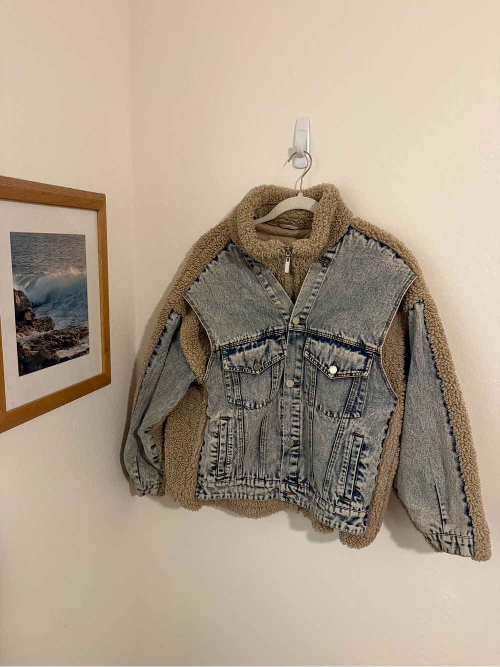 Anthropologie BLANKNYC Fuzzy Wuzzy Denim
Jacket - Picture 5 of 8